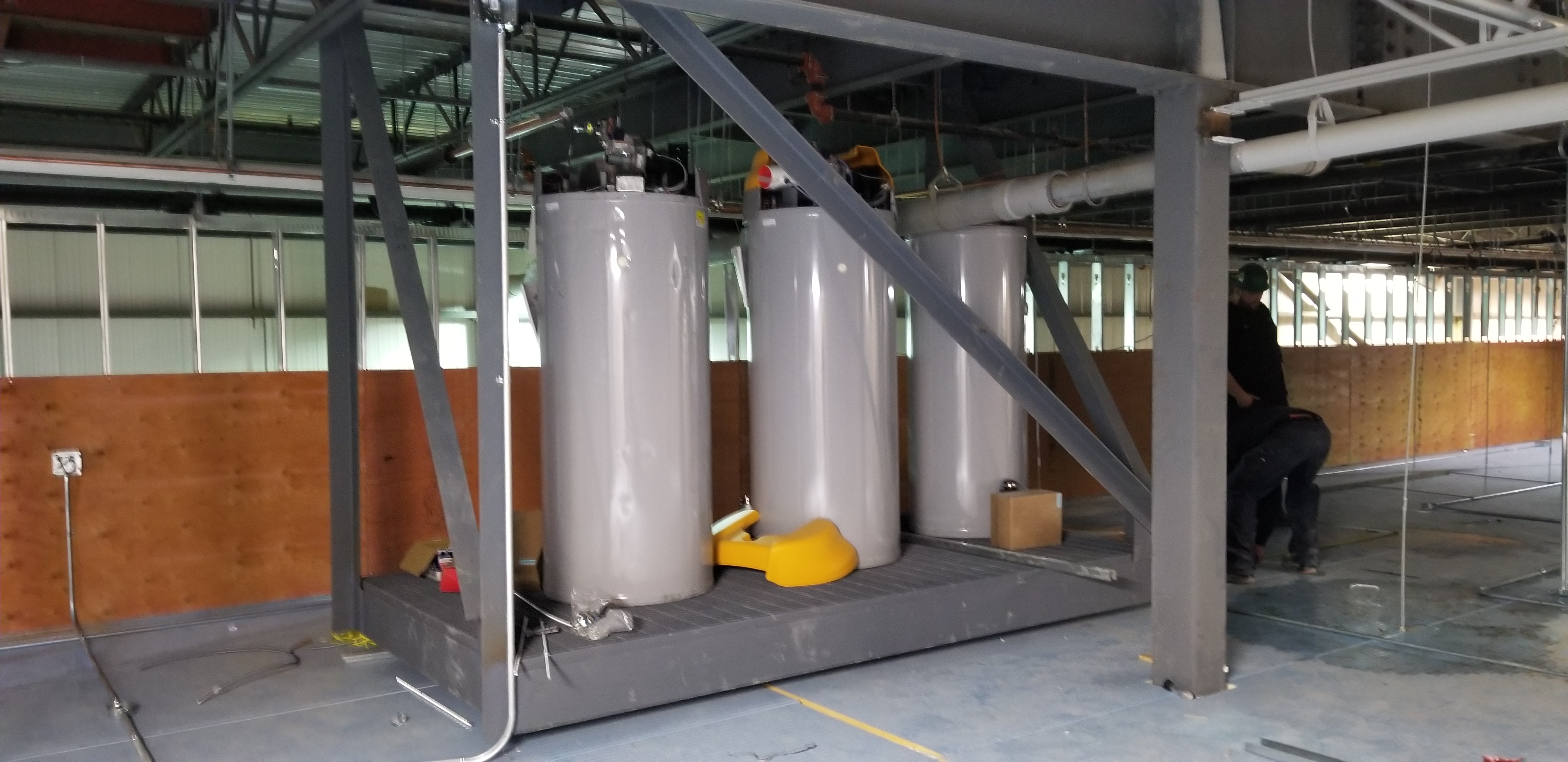 HOT WATER TANK PLATFORM